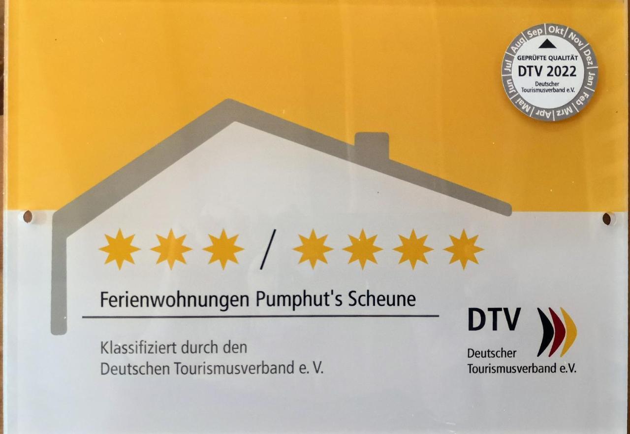 Ferienwohnungen 1 Bis 4 "Pumphut'S Scheune" Lengenfeld  ภายนอก รูปภาพ
